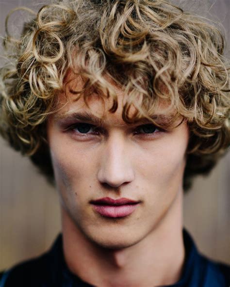 long curly haircut for men|long curly blonde hair male.